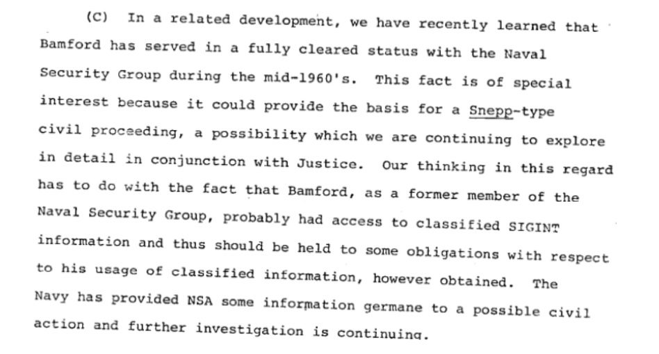 NSA memo