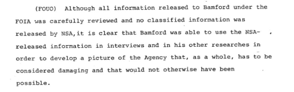 NSA memo