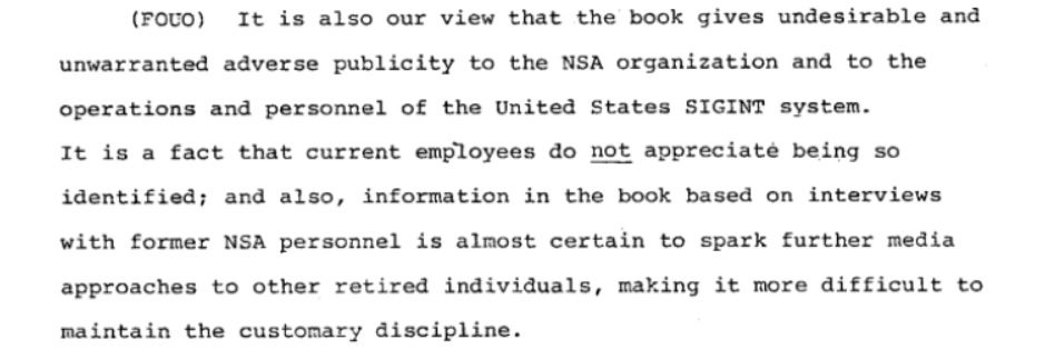 NSA memo