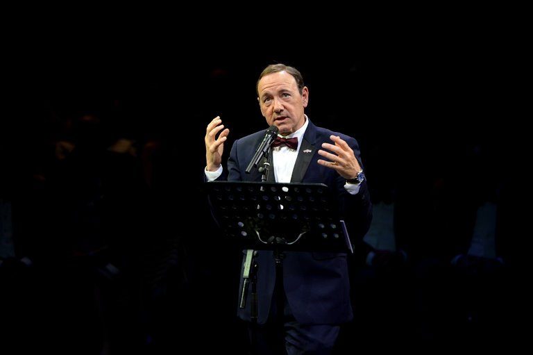 Click to enlarge Kevin Spacey at the Old Vic Theater