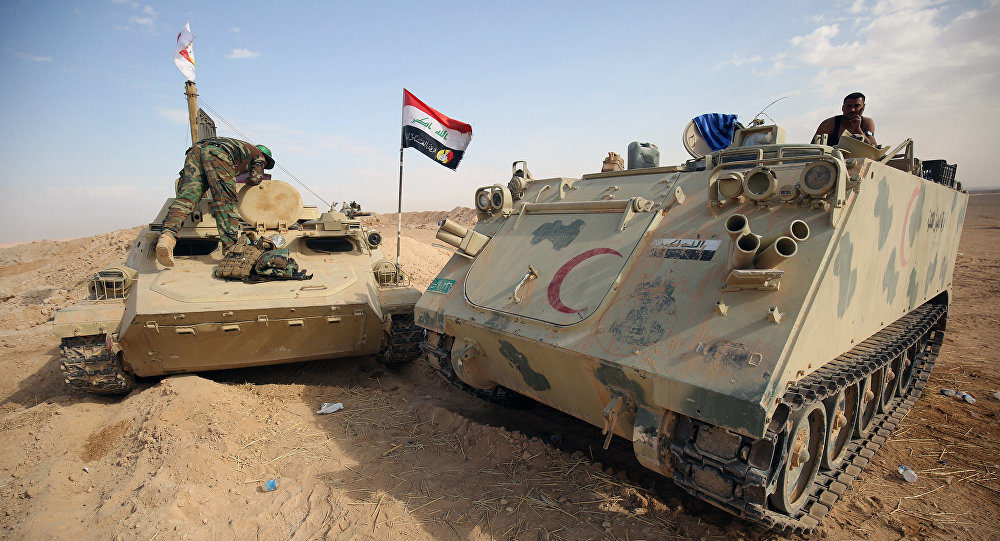 Click to enlarge Iraqi forces Daesh ISiS operation