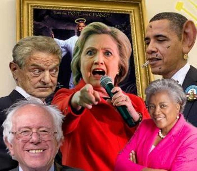Click to enlarge soros sanders hillary brazile obama