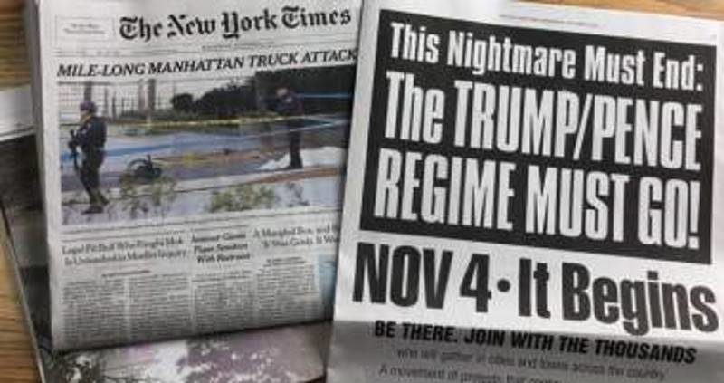 Click to enlarge nyt trump revolution ad
