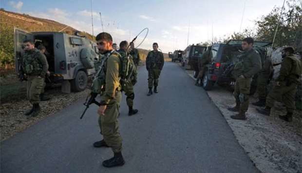 Click to enlarge Israeli soldiers golan heights