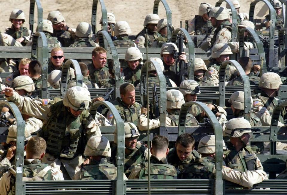 Click to enlarge US armed forces
