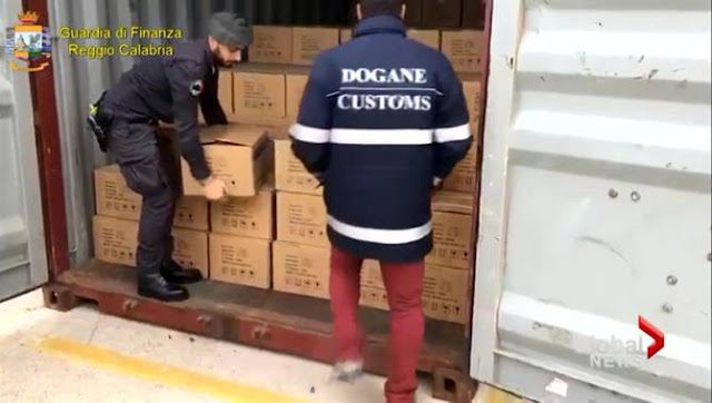 Italy: Police seize 24 million opiate tablets meant to finance ISIS (VIDEO)