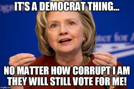 clinton corruption meme