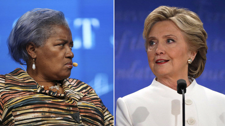 Brazile  and Clinton