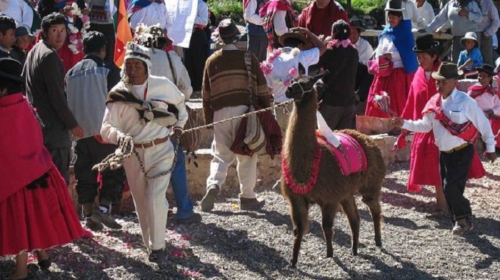 Click to enlarge Aymara-speaking people
