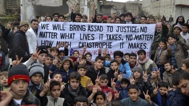 Click to enlarge Anti-Assad Propoganda