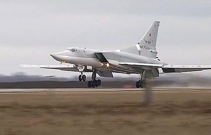 Tu-22M3 long-range russian bomber