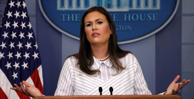 Press Secretary Sarah Huckabee Sanders