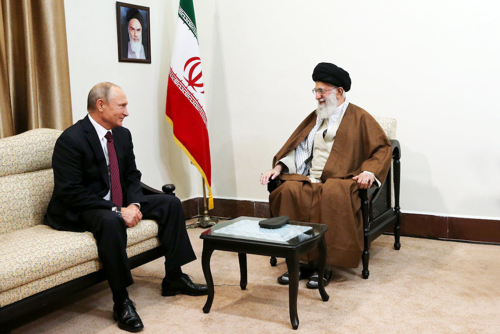 President Putin and Ayatollah Khamenei