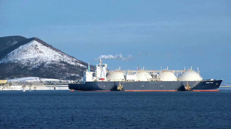 Russian LNG tanker