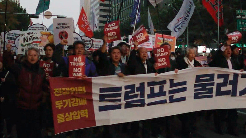 South Korea protest