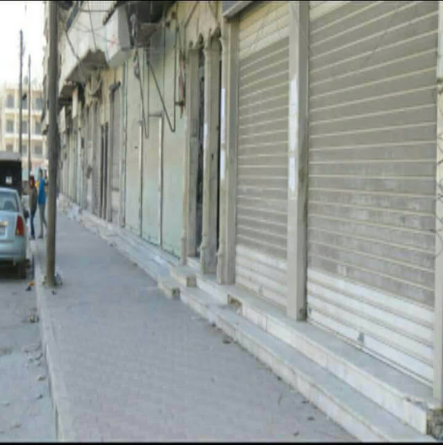 People strike against Kurdish forces in northern Syria for trying to force conscription