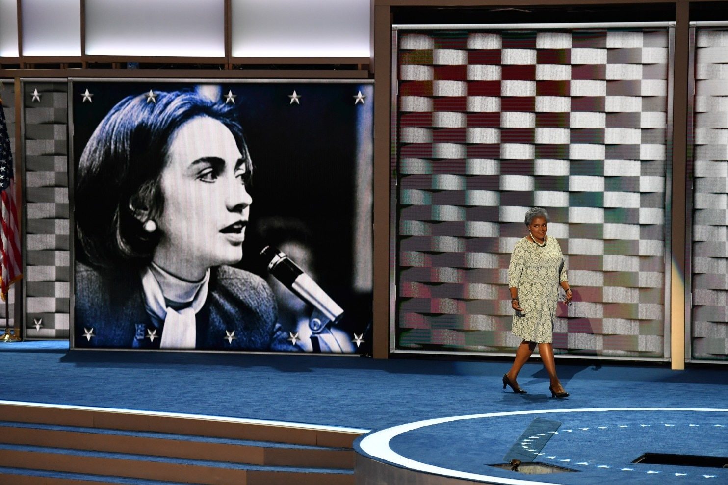 Click to enlarge Donna Brazile at the Democratic National Convention in Philadelphia on July 26, 2016.