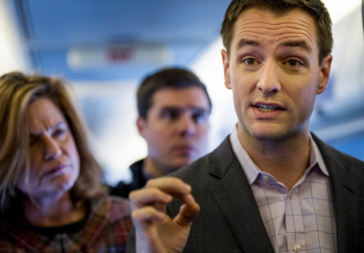 Click to enlarge Clinton campaign manager Robby Mook