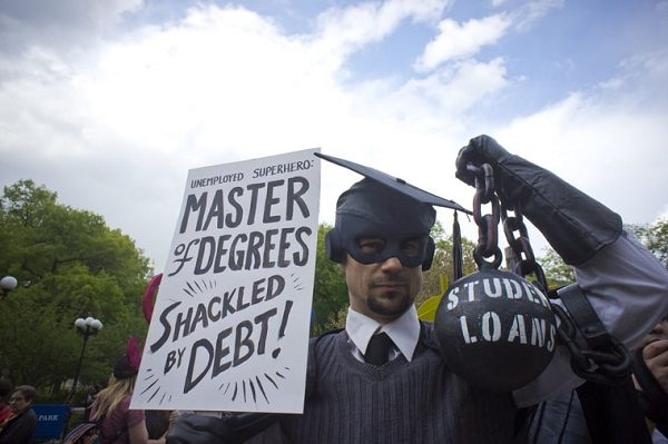 Click to enlarge College debt
