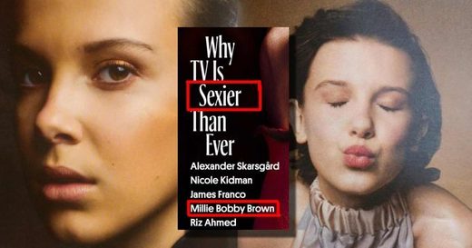 Hollywood's disturbing sexualisation of children: 13yo girl 'sexiest actress' Millie Bobby Brown