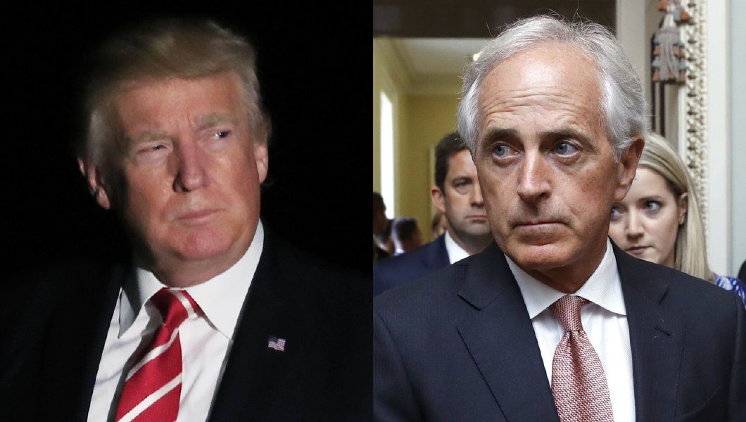 Click to enlarge Trump Bob Corker
