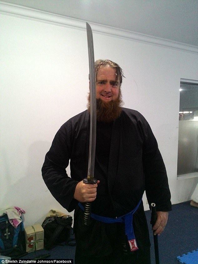 Sheikh Zainadine Johnson Sword