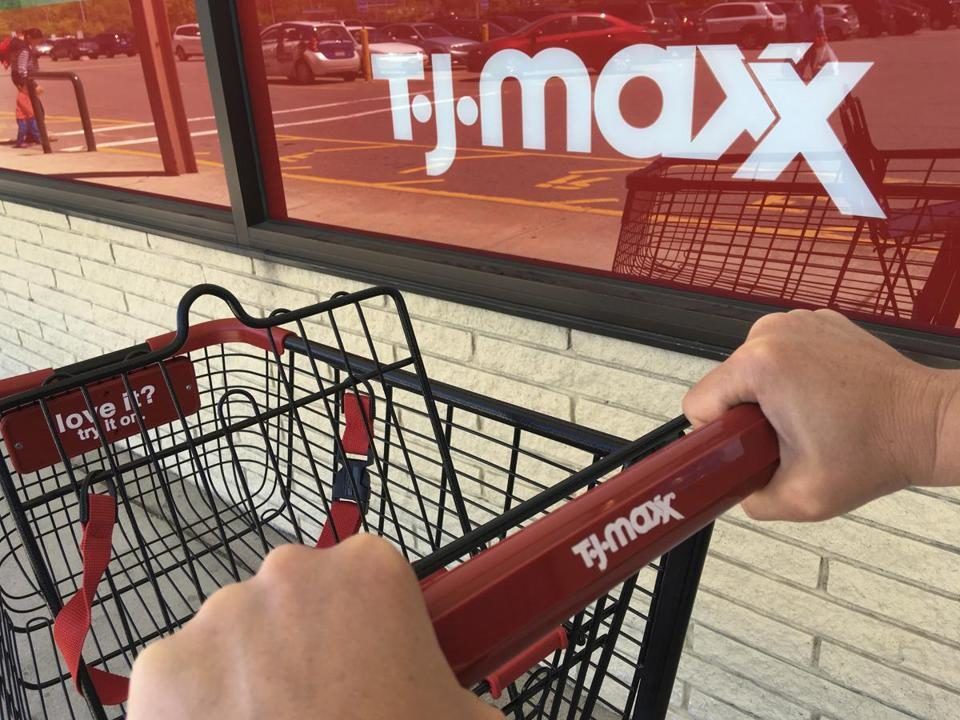 TJ Maxx shopping cart