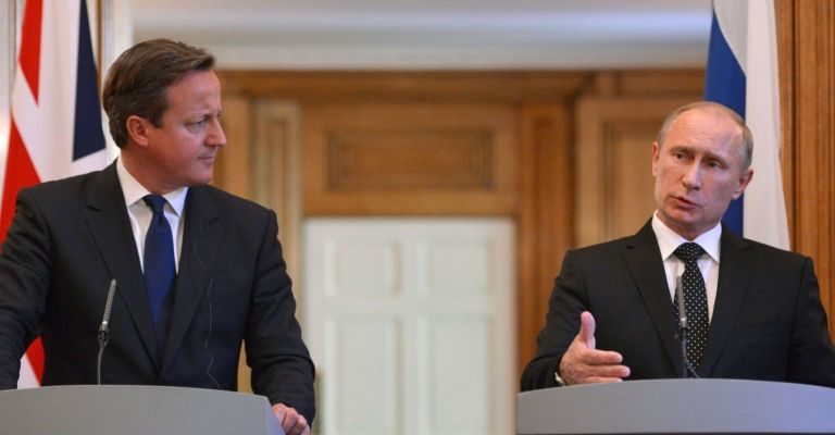 Putin and Cameron