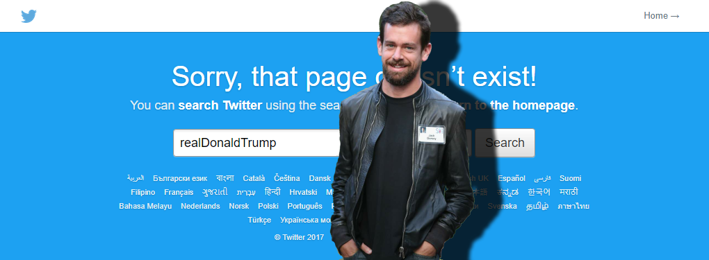 Click to enlarge trump closed account twitter