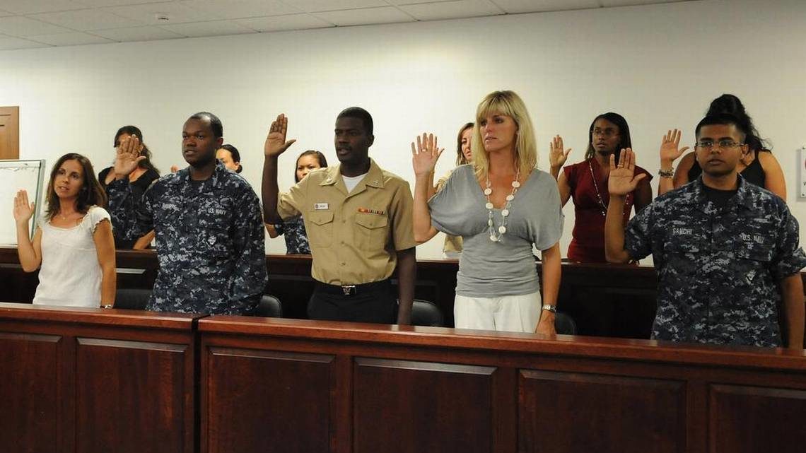 Click to enlarge US citizenship oath