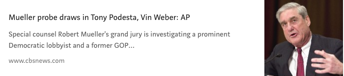 Click to enlarge Mueller Podesta