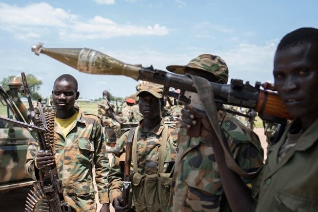 Click to enlarge Sudan People Liberation Army