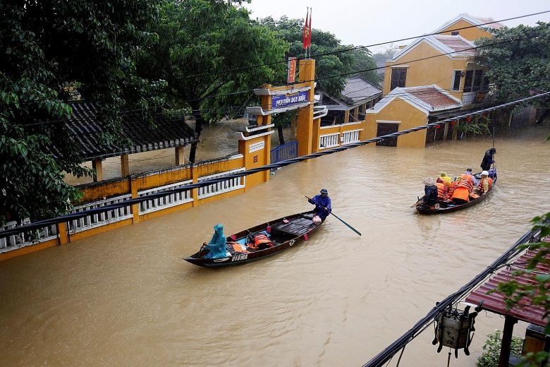 Floods in Hoi An, Vietnam
