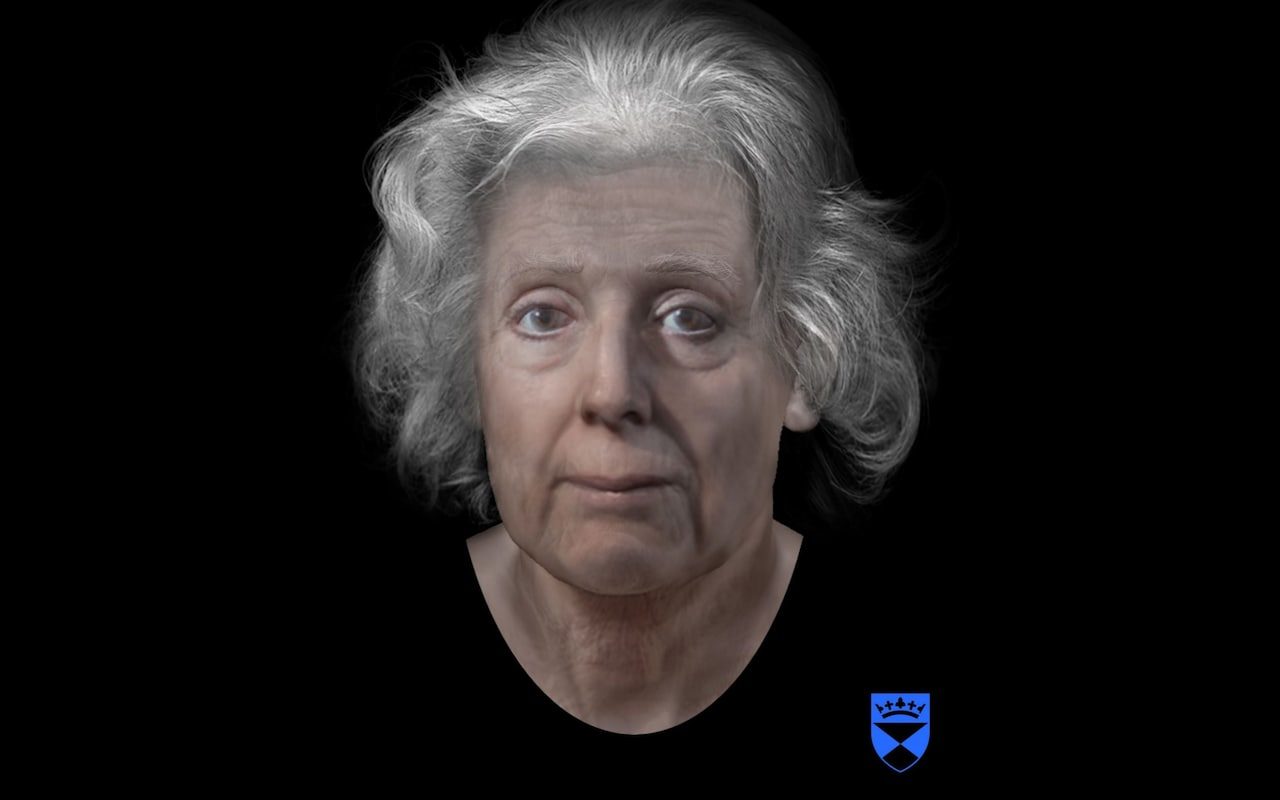 Click to enlarge Face of 'witch' who died before she could be burned for her 'crimes' is digitally reconstructed 300 years later