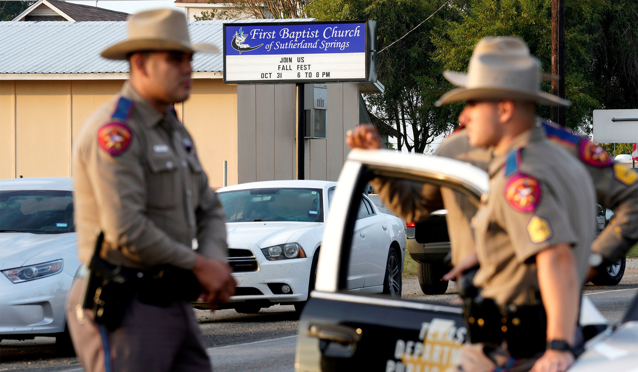 Click to enlarge First Baptist Church Shooting