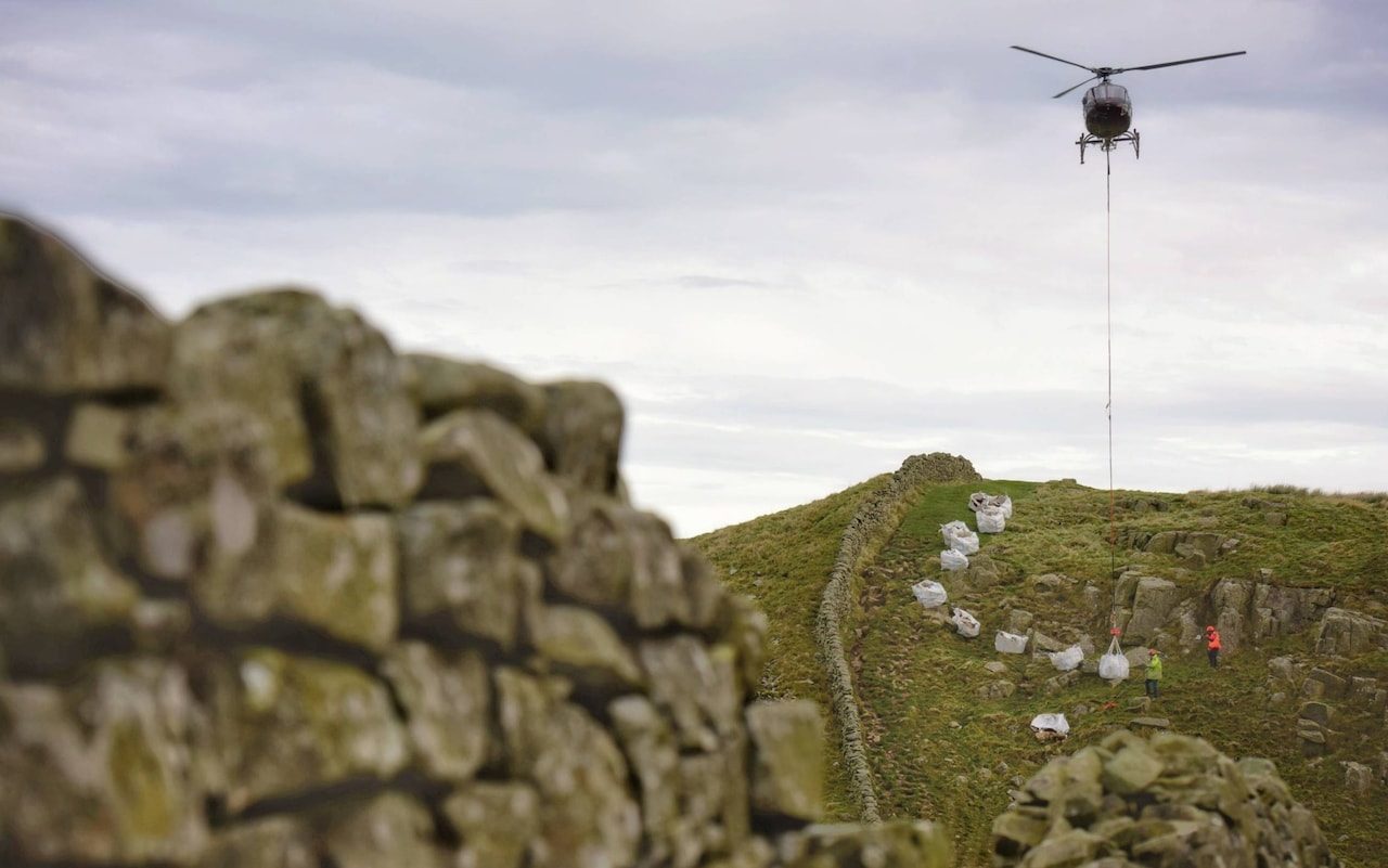 Click to enlarge Hadrian's Wall
