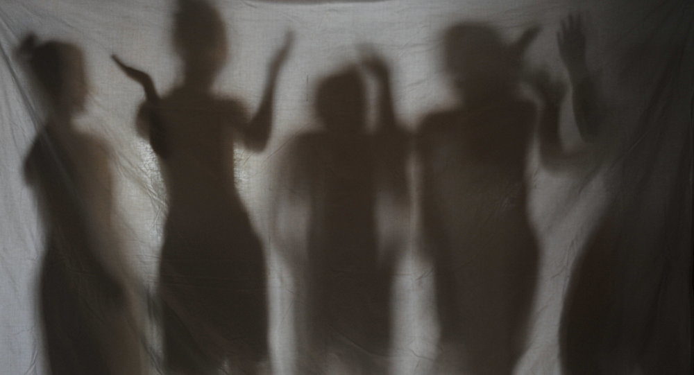 teenage girls rescued from a cyber sex den