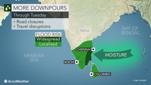 Click to enlarge MAP MONSOON