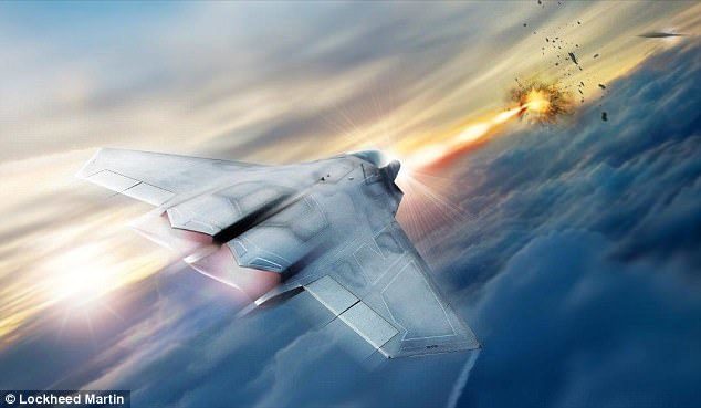 Click to enlarge Lockheed jet