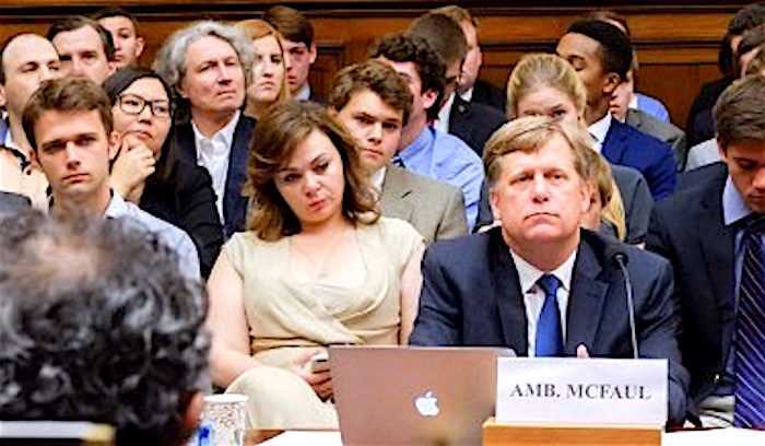 Click to enlarge Veselnitskaya/McFaul