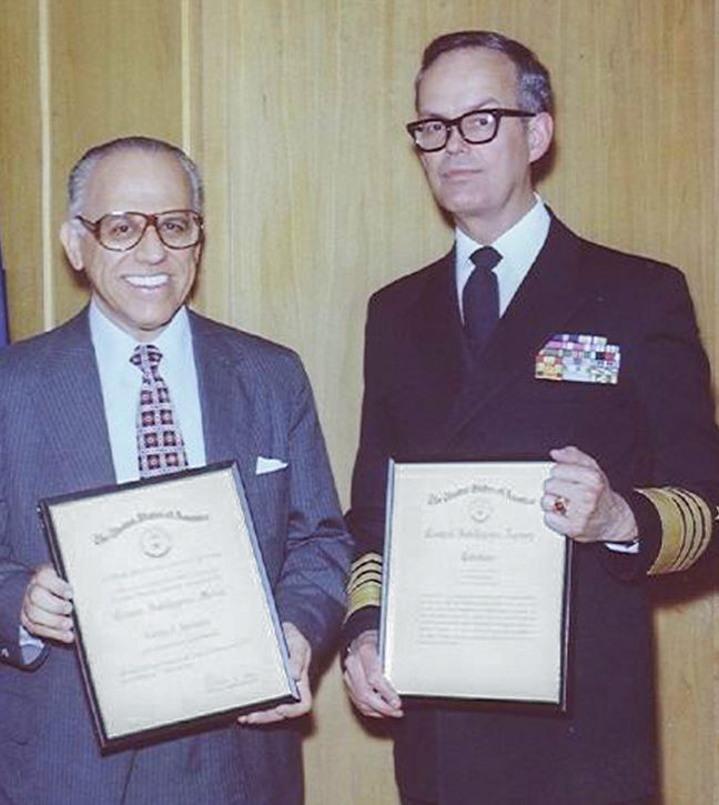 Click to enlarge George Joannides and Bobby Inman