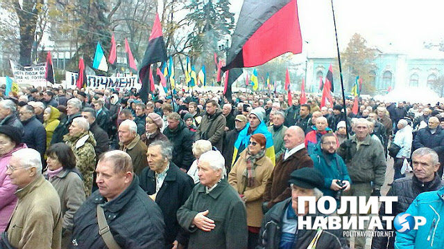 Ukrainian protesters