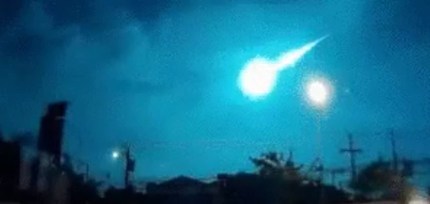 Meteor fireball over Germany