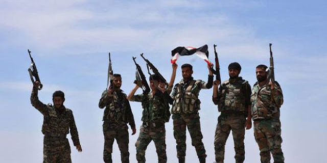 Syrian army soldiers
