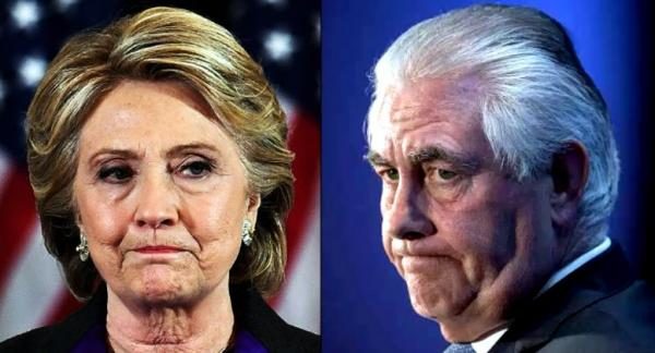 hillary clinton tillerson