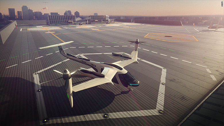 Uber flying taxi