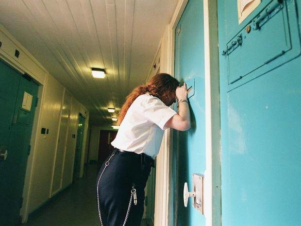 Female inmate at HMP Holloway