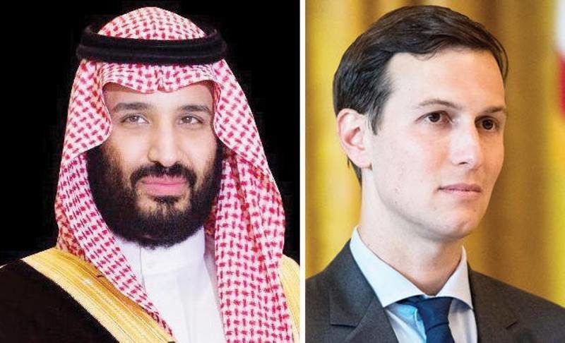 Click to enlarge Mohamed bin Salman jared kushner