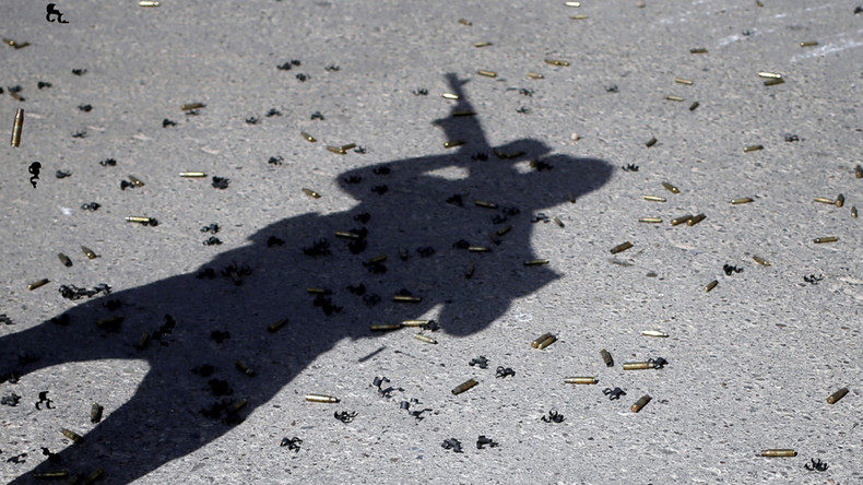 machine gunner shadow