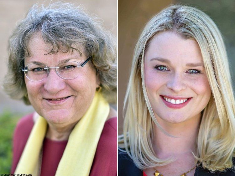 Lisa Middleton and Christy Holstege, palm springs city council LGBT
